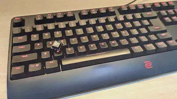 Adomax Flaretech A typing test (Zowie Celeritas ii)