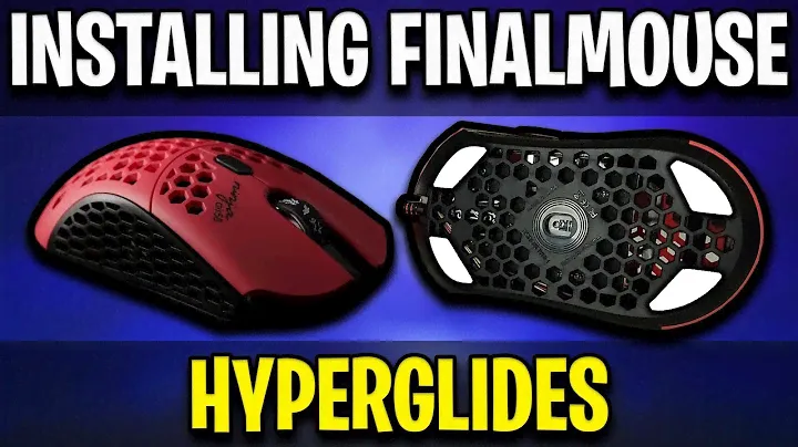 How To Install Hyperglide Mouse Skates On FinalMouse Air58 Ninja