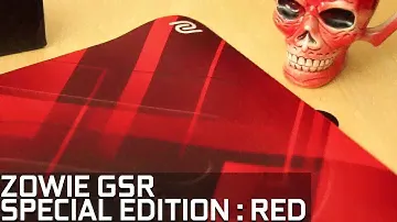 Zowie GSR Special Edition Red | Large Gaming Mousepad
