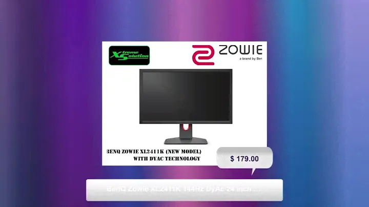 BenQ Zowie XL2411K 144Hz DyAc 24 inch E-Sports Gaming Monitor