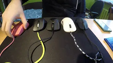 5$ aliexpress paracord cable compared with other gaming mice