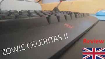 ZOWIE CELERITAS II | Keyboard-Review! ⌨️ (English)
