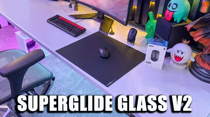Pulsar Superglide V2 Glass Mousepad + X2H V3 Review!