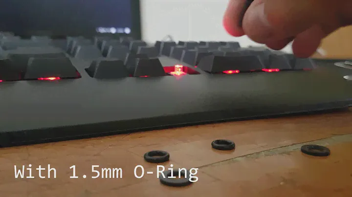 Zowie Celeritas II Mechanical Keyboard Optical Switch Sound Test