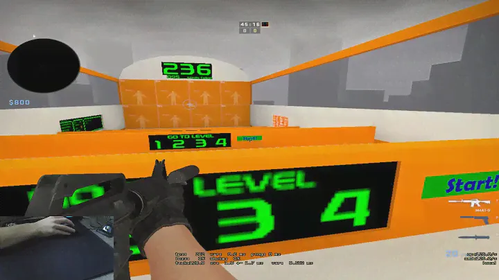 Zowie FK1 + CsGo Training Map First Test .