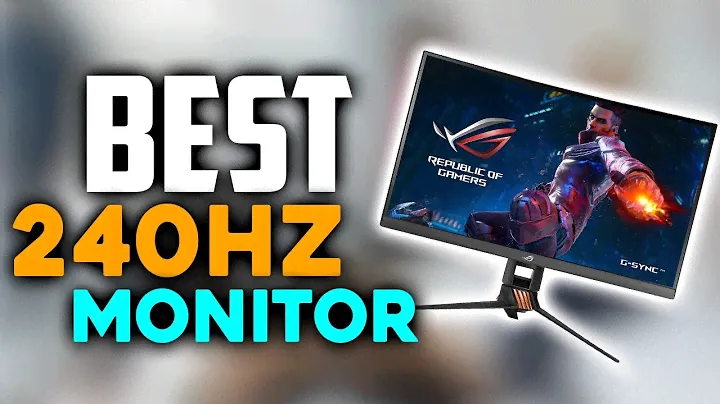 Best 7 240Hz Monitors for Competitive Gamers