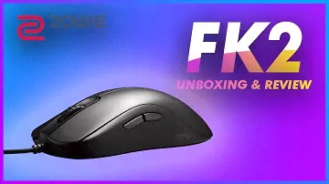 Zowie FK2 Unboxing & Review + Palm Grip Test - Hydra453