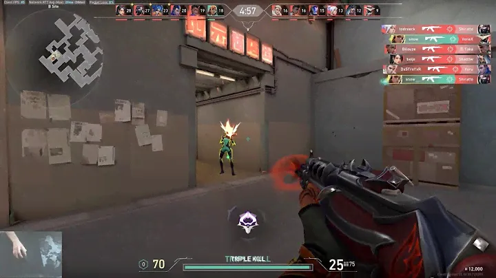Testing Zowie S2-c mouse in Valorant Deathmatch w/ handcam